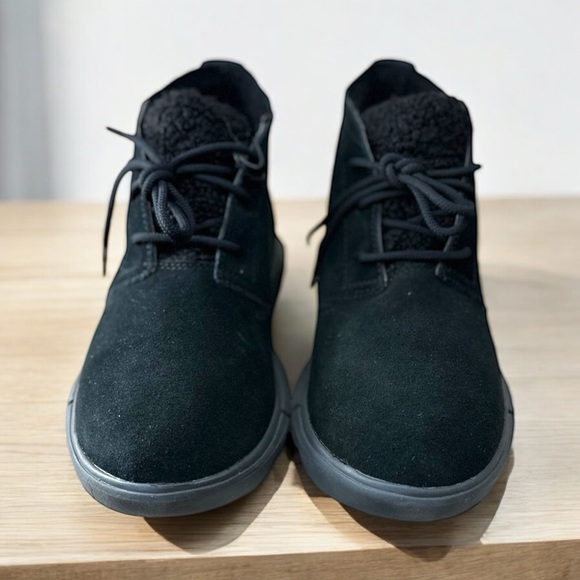 Sorel‎ Explorer next Drift WP Black Suede Ankle Booties with Rubber Sole